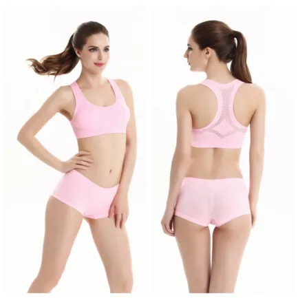 Balight Sexy Breathable Holes Women Sport Bras Tops Underwear Gym Tank Tops Camis Without Steel Workout Fitness Bras - Image 4