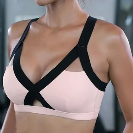 Fitness Sports Bra for Women Push Up Wirefree Padded Crisscross Strappy Running Gym Training Workout Yoga Underwear Crop Tops - Image 11