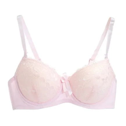 Plus Size Women Push Up Bra Sexy Lace Bra Cotton Intimate Brassiere Thin Cup Bra Full Cup Red Bras 6 Color - Image 2