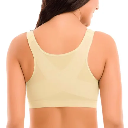 S-5XL Posture Corrector Lift Up Bra Women New Cross Back Bra Breathable Underwear Shockproof Sports Support Fitness Vest Bras - Image 12