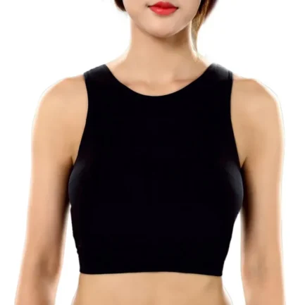 Women Solid Bras Breathable Mesh Bras Shockproof Padded Solid Bra Seamless Fitness Tops Waistcoat - Image 13