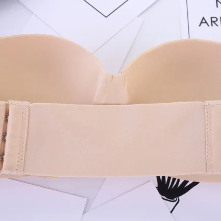 Womens Tube Tops Invisible Strapless Bra Underwear Sexy Solid Seamless Push Up Bra Wireless Mold Cup Bralette Lingerie - Image 15