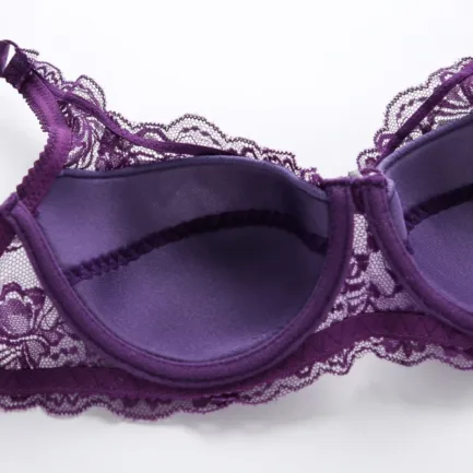 Women Lace Bra Sexy Unlined Underwire Push Up Bra Lingerie Intimates Bralette Women Full Lace Brassiere Underwear Bras - Image 12
