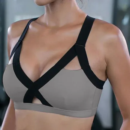 Fitness Sports Bra for Women Push Up Wirefree Padded Crisscross Strappy Running Gym Training Workout Yoga Underwear Crop Tops - Image 13