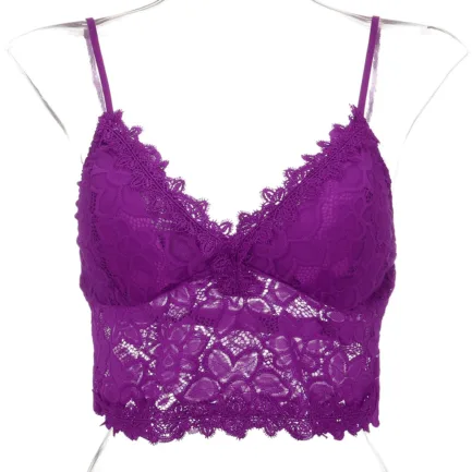 Women Bras Lingerie Sexy Bralette Women Plus Size Vest Crop Wireless Bras Lingerie Sexy V-neck Lingerie Underwear Bras Топ - Image 16