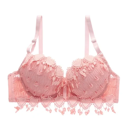Women push up lace bra brand embroidery tassel sexy lingerie brassiere - Image 18