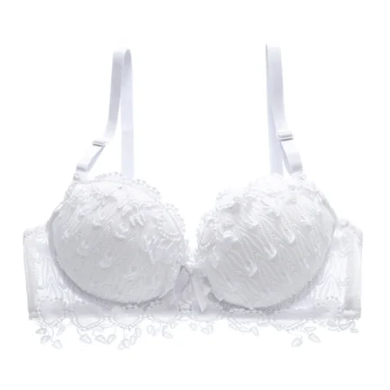 Women push up lace bra brand embroidery tassel sexy lingerie brassiere - Image 20