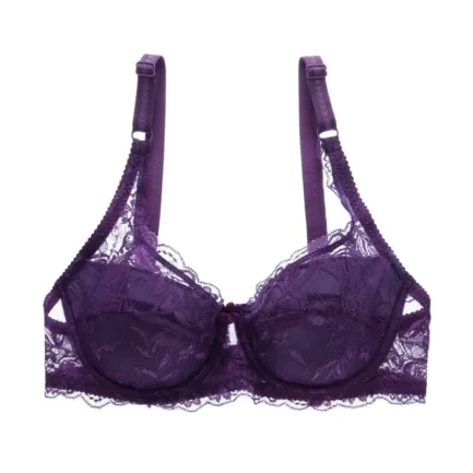 Women Lace Bra Sexy Unlined Underwire Push Up Bra Lingerie Intimates Bralette Women Full Lace Brassiere Underwear Bras - Image 10