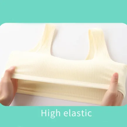 Cotton Sports Bra Women Push Up Solid Sport Tops Jogging Gym Fitness Running Yoga Girl Breathable Underwear - Image 16