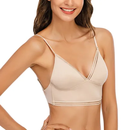 Sexy Lingerine Outfit No Steel Ring French Underwear Sexy Big Open Back Beautiful Back U Shaped Bra Summer Ultra Thin Bra 섹시 브라 - Image 13