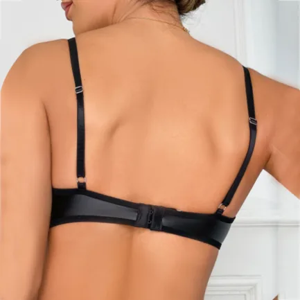 Faux Leather Bralette Bras Cropped Tops Sexy Lingerie Wetlook Latex Push Up Rave Party Pole Dance Clubwear Bralette Underwear - Image 11