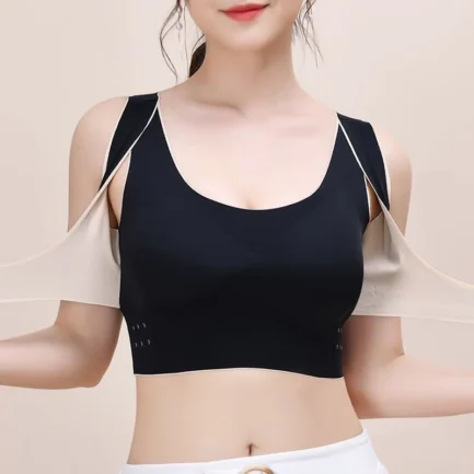 Sports Top Lingerie Beauty Back Correction Hunchback Shape Compression Breast Anti-sag Plus Size Underwear Soft Sports Bra - Image 14
