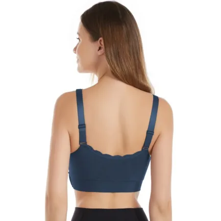 Plus Size Dailywear Bra Seamless Sleep Bralette Padded Bra Women's underwear push up big size Women's bras - Image 9