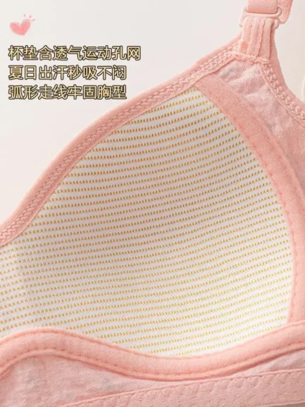 Women Sexy Lingerie Triangle Cup Brassiere Wire Free Bra Underwear Bras for Girls Womens Without Steel Rings French Traceless - Image 12