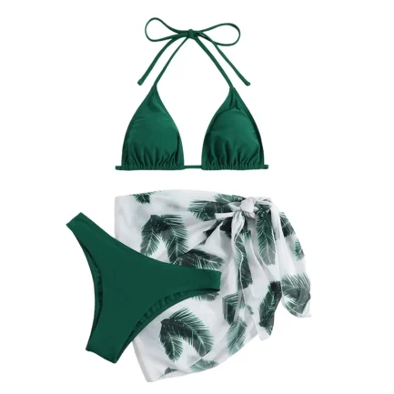 Summer Sexy Bathing Suit Suspender Triangle Split Light Three Piece Cool Breathable Swimsuit Female Swimwear Vacation Outfits - Image 7