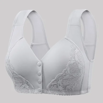 Women'S Non Steel Ring Lace Tank Top Bra Large Size Gathered To Collect Side Breasts Bra Underwear Medium Female Intimates - Image 10