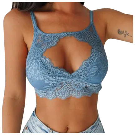 Wireless Push Up Bra Sexy Lace Hollow Bralette Women Breathable Underwear Fashion Lingerie Seamless Bras Femme Brassiere - Image 10