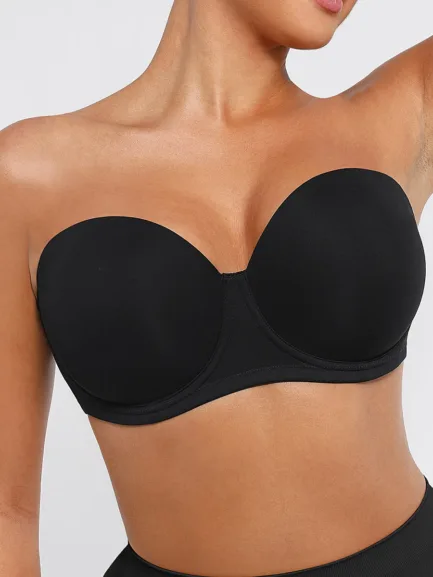Women Wholesale 1/2 Cup Underwire Bra with Detachable Straps Shapewear Bust Support Push Up Gathering New Bra Underwear - Image 7