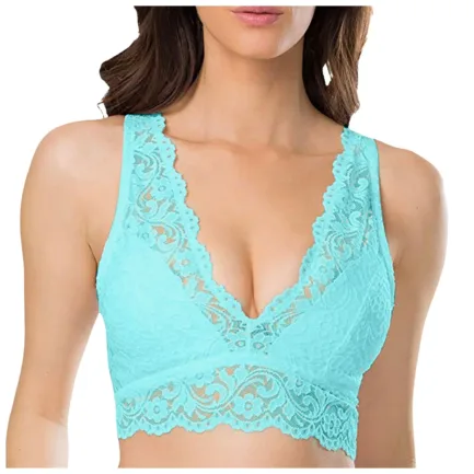 Women Lace Bra Underwire Cotton Bras Female Plus Size Lingerie Sexy Underwear No Underwire Brassiere Bralette Women Tank Top - Image 15