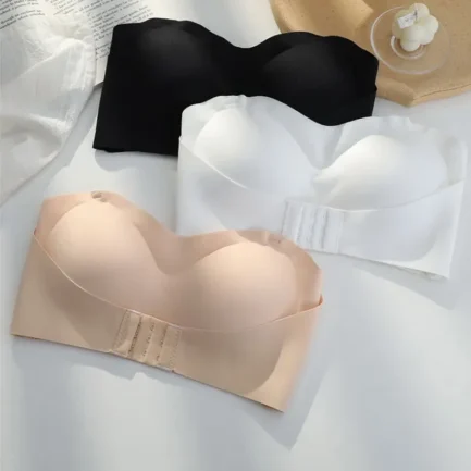 Invisible strapless bra for women wireless push up non slip wedding brassiere big breasts underwear sexy lingerie S-XL plus size - Image 10