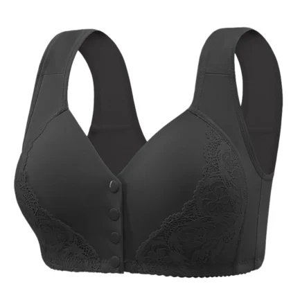 Women'S Non Steel Ring Lace Tank Top Bra Large Size Gathered To Collect Side Breasts Bra Underwear Medium Female Intimates - Image 5