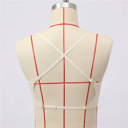 Strapless Underwear Women Invisible Bra Deep U Plunge Bras Backless Top for Dresses Sexy Lingerie with Transparent Strap Push Up - Image 26