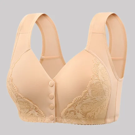 Women'S Non Steel Ring Lace Tank Top Bra Large Size Gathered To Collect Side Breasts Bra Underwear Medium Female Intimates - Image 11