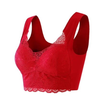 Women'S Bra Lingerie Women'S Adjustable Sports Front Closure Extra Elastic Breathable Push Up Trim Bra 신상여성속옷 - Image 11