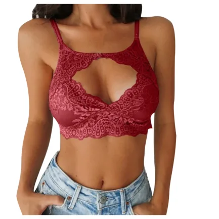 Wireless Push Up Bra Sexy Lace Hollow Bralette Women Breathable Underwear Fashion Lingerie Seamless Bras Femme Brassiere - Image 28