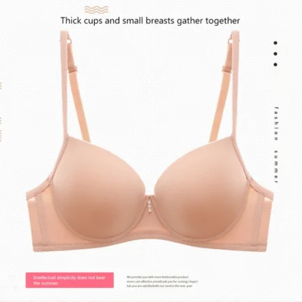 Women With Steel Rings up to Prevent Sagging Gathered Small Breasts Show Big Bra Cover - Image 16