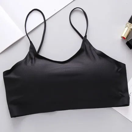2024 New Women Buckleless Shoulder Strap Breathable Underwear，Top Wearing Vest Chest Fashion Sexy Bra Sports - Image 2