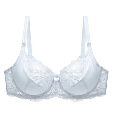 Bra For Women Sexy Women Plus Size Lace Bra Soild Color Push Up Sexy Thin Breathable Bra Sujetadores Sexys - Image 12