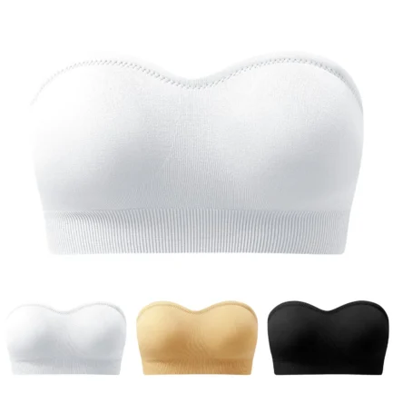 Sports Bra Packs Women'S Comfortable And Sexy Bra Wrapped Chest Strapless Non Slip Wrapped Comfortable Bra пижама женская - Image 4