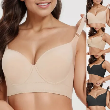 Lingerie Sexy Woman Push Up Plus Size Sexy Lingerie Women'S Side Breast Push Up Bra Deep V Bra Sujetadores Sexys - Image 6