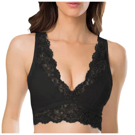 Women Lace Bra Underwire Cotton Bras Female Plus Size Lingerie Sexy Underwear No Underwire Brassiere Bralette Women Tank Top - Image 9