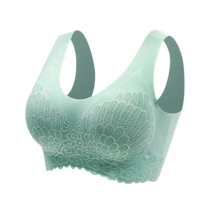 Women Solid Color Bra Push Up Sexy Breathable Traceless Lace Underwear Women Sexy Brassiere Stretchy Strappy Lingeries лифчик - Image 9