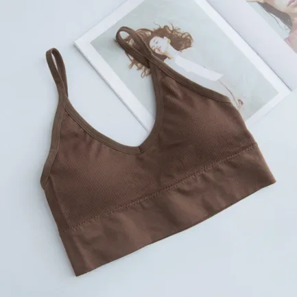 Sports Bras Women Backless Anti-Sweat Fitness Top Woman Seamless Bra Shockproof Crop Top Push Up Sport Bra Gym Workout Top - Image 17