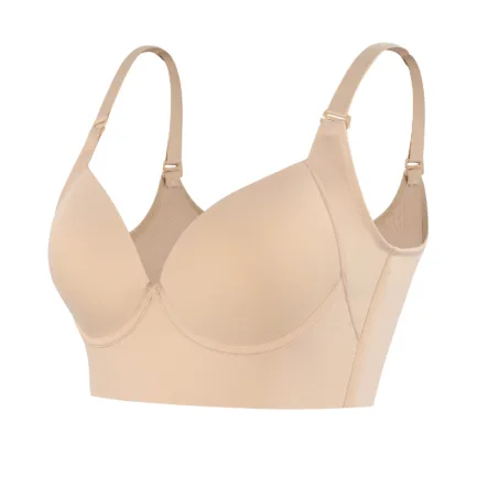 Women Plus Size Deep Cup Bra Hide Back Fat Full Back Coverage Underwire Bra Shaper Comfort Bra Push up underbust Shapewear - Image 41