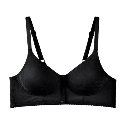 Women Sexy Front Button Bras Deep V Underwire Push Up Lingerie Brassiere Shaping Cup Adjustable Shoulder Strap Large Size Bra - Image 9