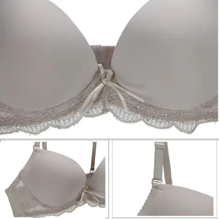 2024 New Sexy Push Up Bra For Women Pink Blace Blue Green Khaki Purple Brassiere BCDE Cup Underwear Underwire Plus Size Lingerie - Image 9