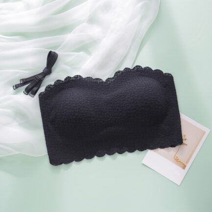Womens Seamless Unwired Strapless Women Sexy Solid Tube Tops Female Girls Sling Breast Warp Bra Student No Steel Ring Underwear - Image 29