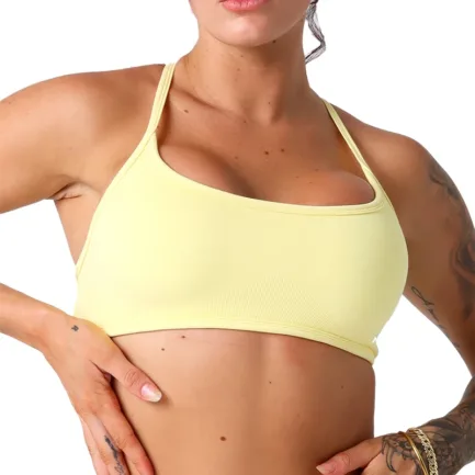2Pieces TKITK Dynamic Backless Sports Bra Seamless Spandex Woman Fitness Elastic Breathable Enhancement Leisure Sports Underwear - Image 19