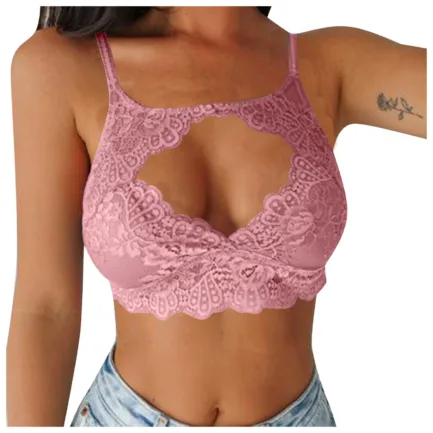 Wireless Push Up Bra Sexy Lace Hollow Bralette Women Breathable Underwear Fashion Lingerie Seamless Bras Femme Brassiere - Image 21