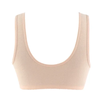 Women's 18 Hour Front Close Wirefree Bras Back Support Posture Full Coverage Bra Flower Embroidery Soft Wireless Cotton Bra - Image 13