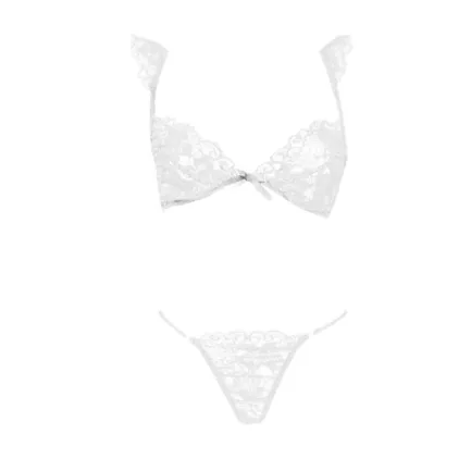Sexy Transparent Lace Lingerie Women's Erotic Underwear Set Sexy Wire Free Lingerie Sets Two Piece Female Black Bra & Brief Sets - Image 9