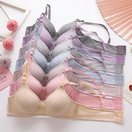 New Top Seamless Women's Underwear Plus Size Gathered Non-slip No Steel Ring Sexy Sling Beautiful Back Bra - Image 31
