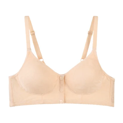 Women Sexy Front Button Bras Deep V Underwire Push Up Lingerie Brassiere Shaping Cup Adjustable Shoulder Strap Large Size Bra - Image 12
