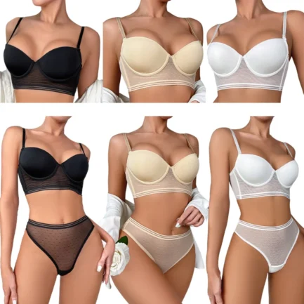 Sexy Lace Women Underwear Set Seamless Bra Sets Hollow Out Bra and Panty Sets For Women Intimates Lingerie - Image 17