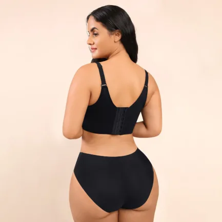 Women Plus Size Deep Cup Bra Hide Back Fat Full Back Coverage Underwire Bra Shaper Comfort Bra Push up underbust Shapewear - Image 48