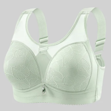 Large Size Soft Bra Female'S Gathered Bralette Non Steel Ring Comfortable Underwear Gathering Soft Light Bra Breathable белье - Image 9
